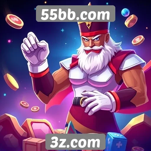 Tipos de jogos disponíveis em 55bb.com