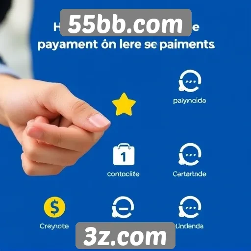 Métodos de pagamento disponíveis no 55bb.com